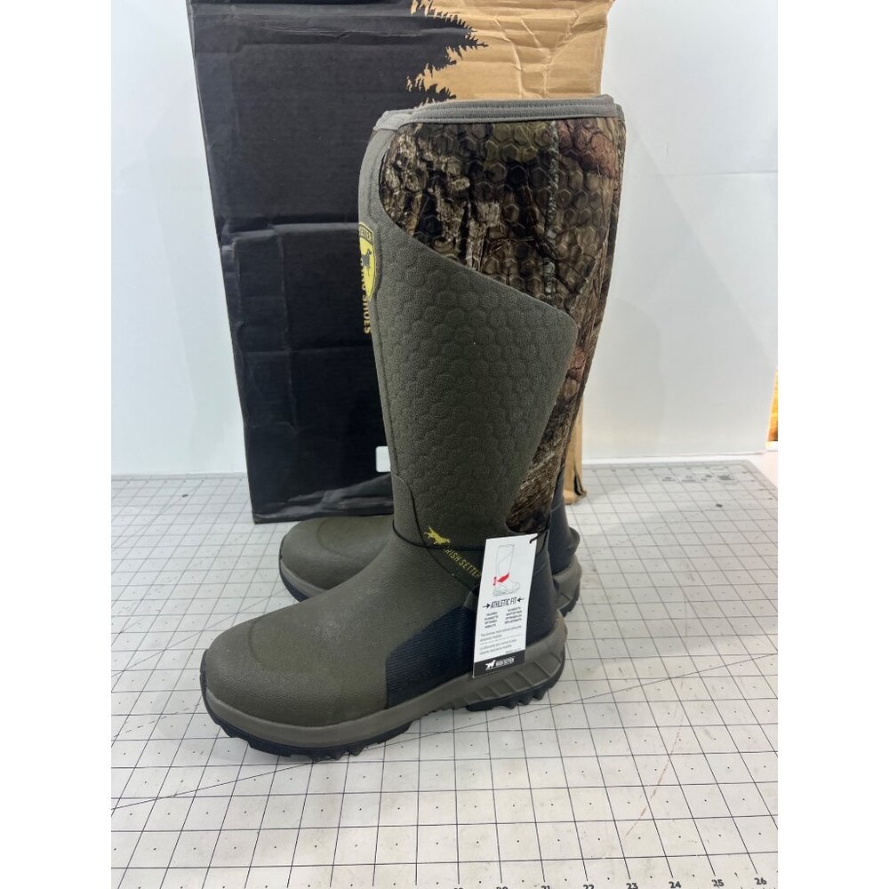 Irish Setter MudTrek 17” Uninsulated Waterproof Hunting Boots Men’s Sz. 9 Mossy - Picture 8 of 10